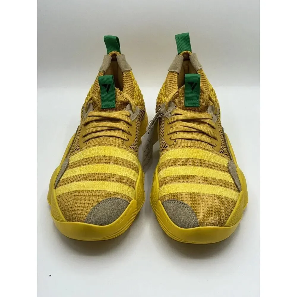 Adidas Trae Young 2.0 Men's Basketball Shoes Size 10 Hazy Yellow New